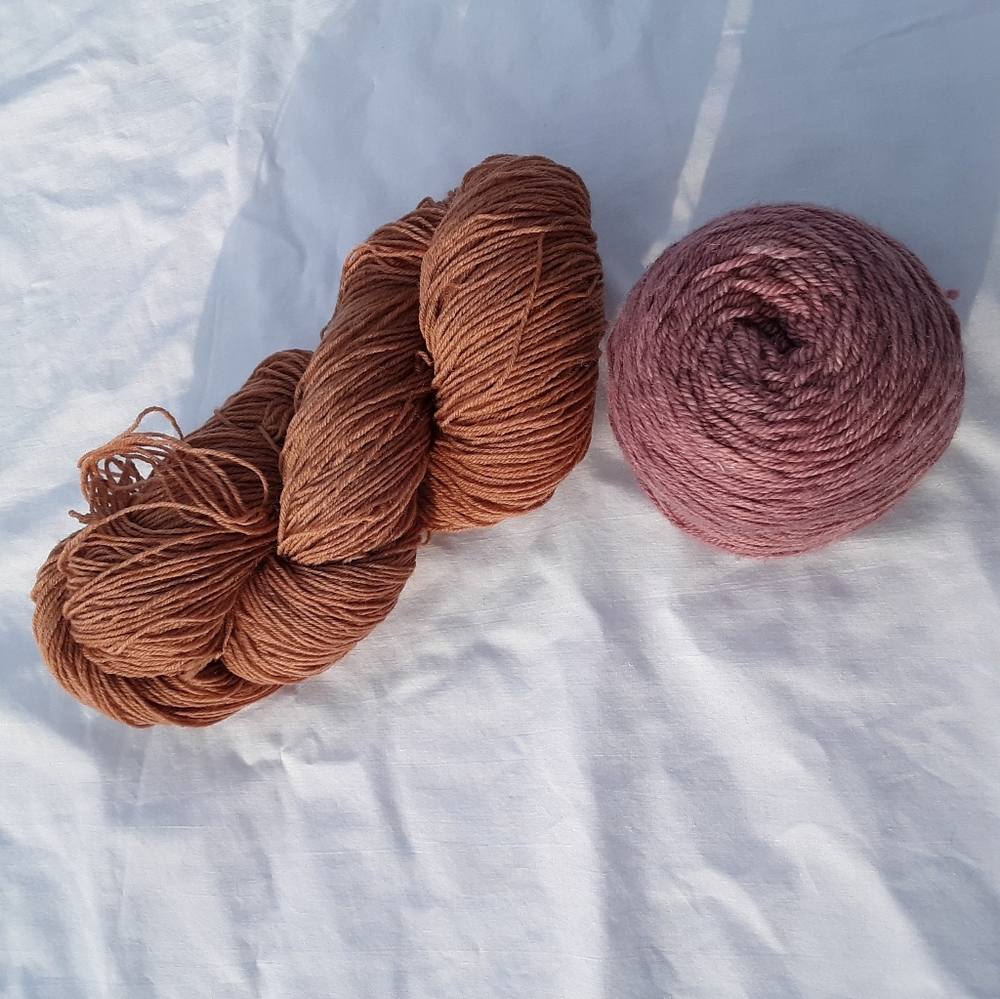 Fingering weight yarn